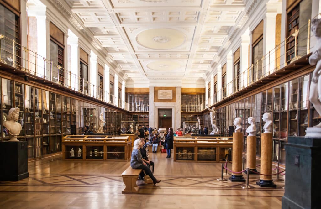 The Age of Enlightenment gallery at the British Museum in London.