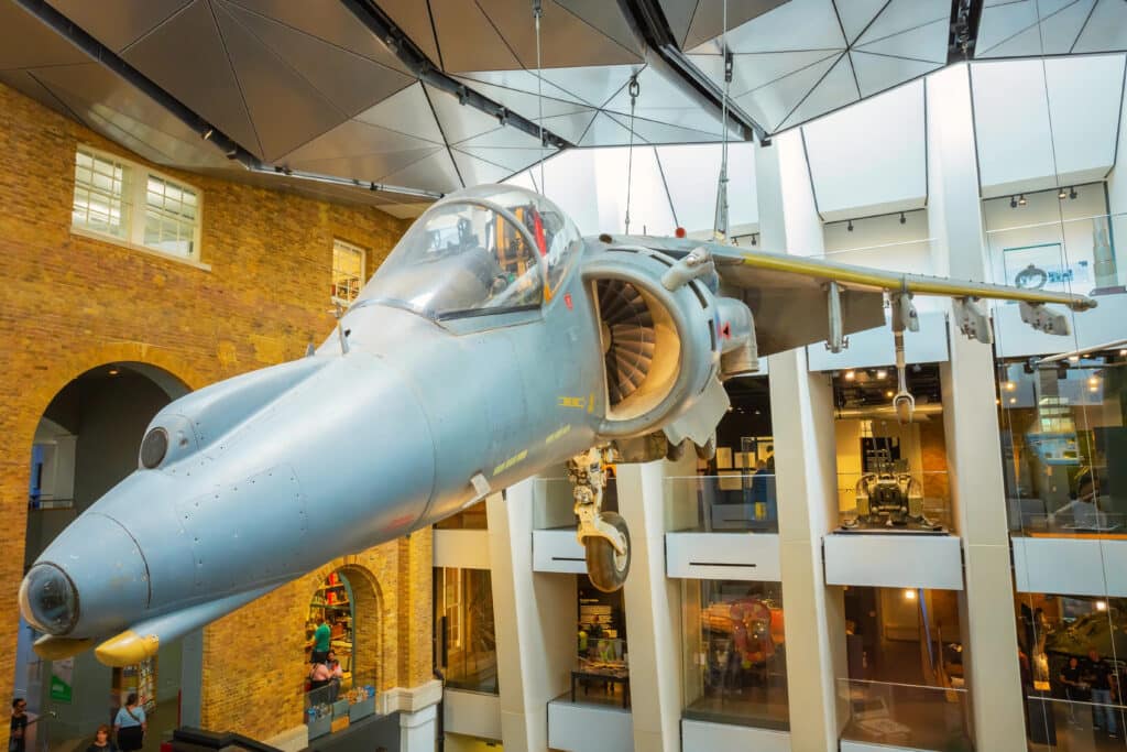 Aircraft at the Imperial War Museum London.