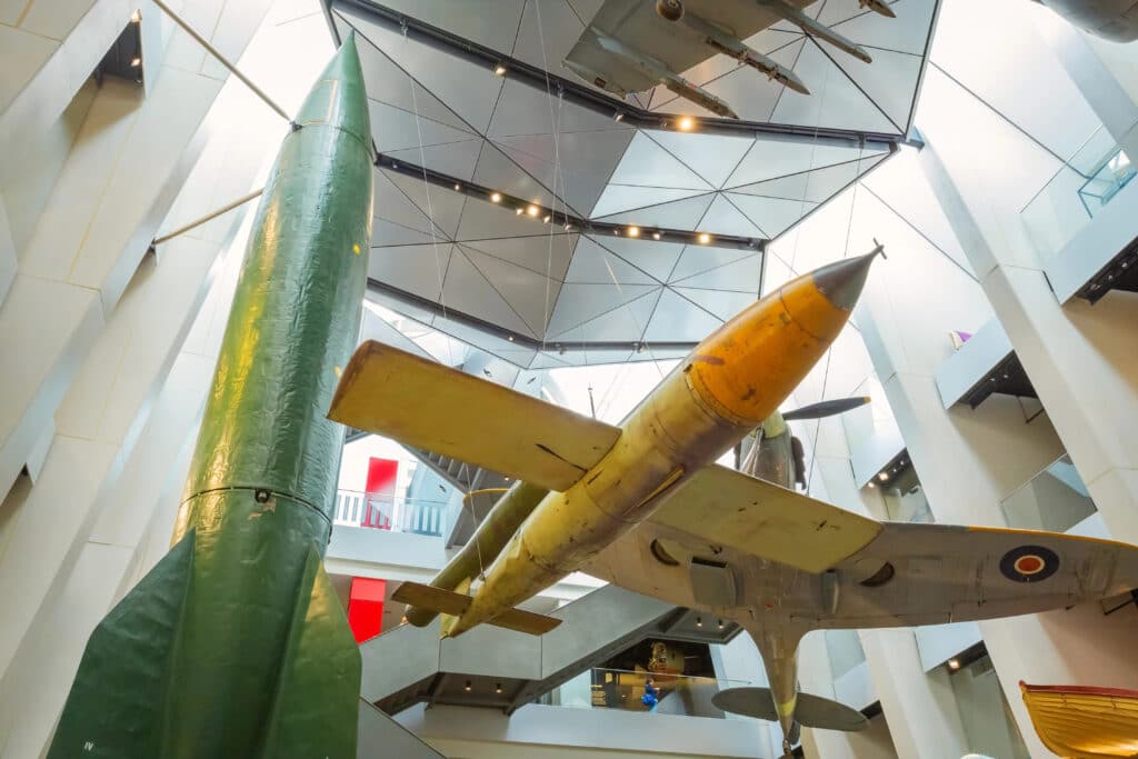 Aircraft at the Imperial War Museum London.