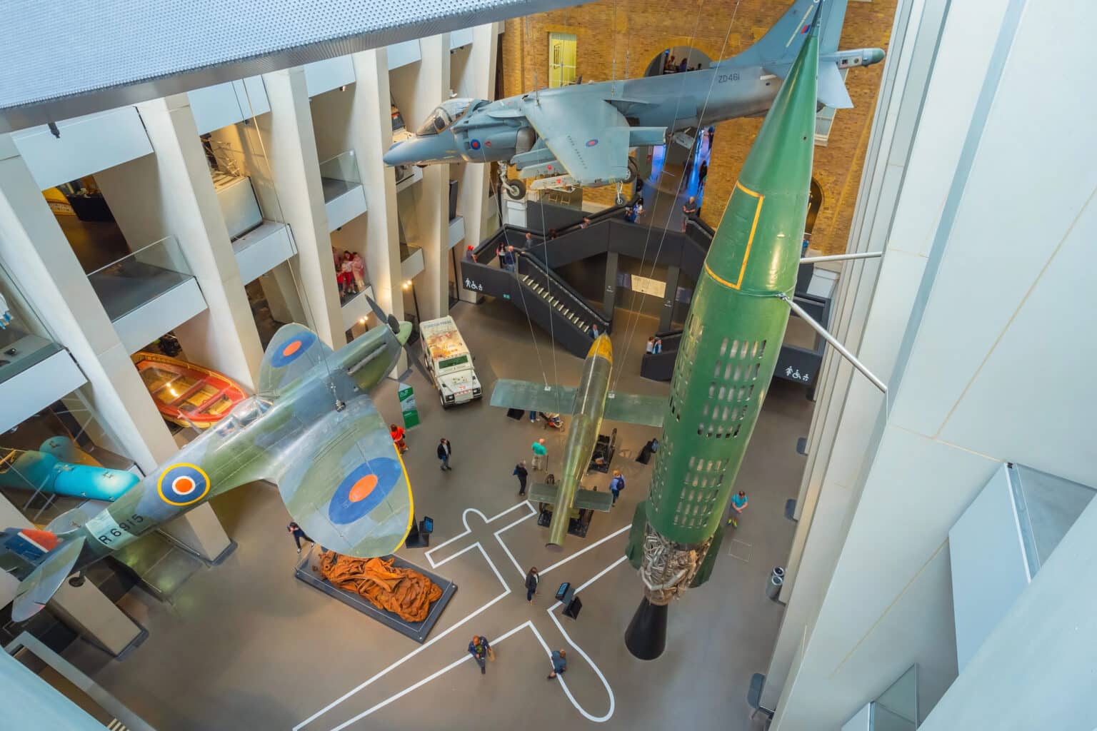 Aircraft at the Imperial War Museum London.