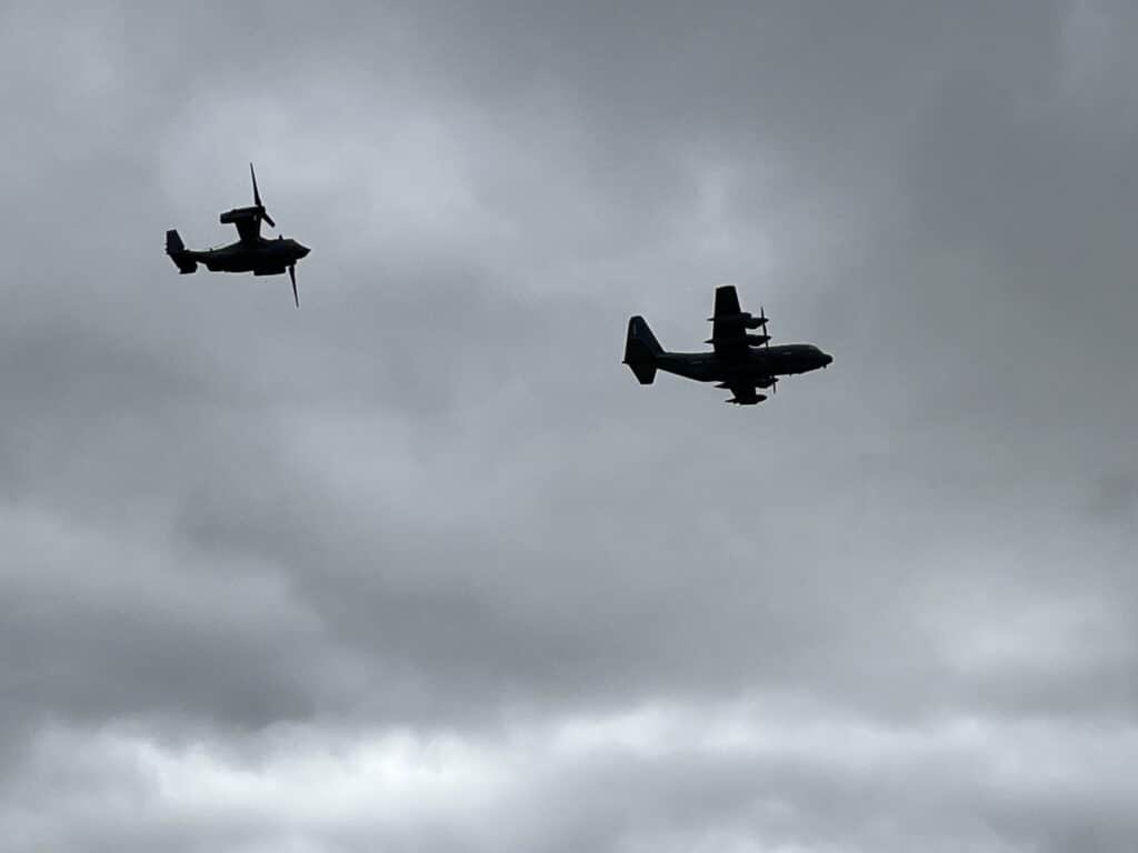 American Flying Days at the Imperial War Museum in Duxford.