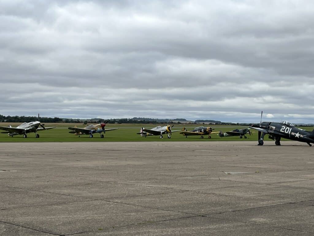 American Flying Days at the Imperial War Museum in Duxford.