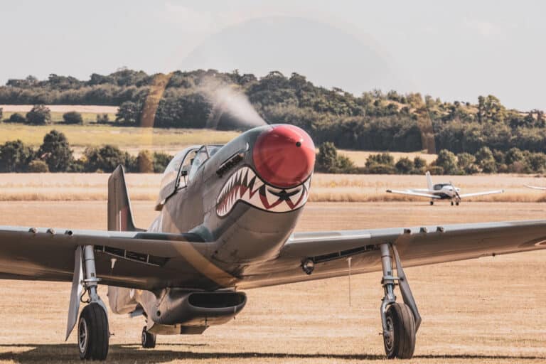 Mustang in Duxford.